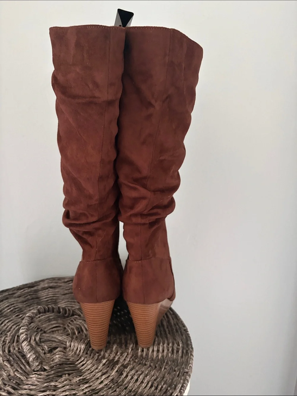 Women's Tall Slouch Boot in Brown